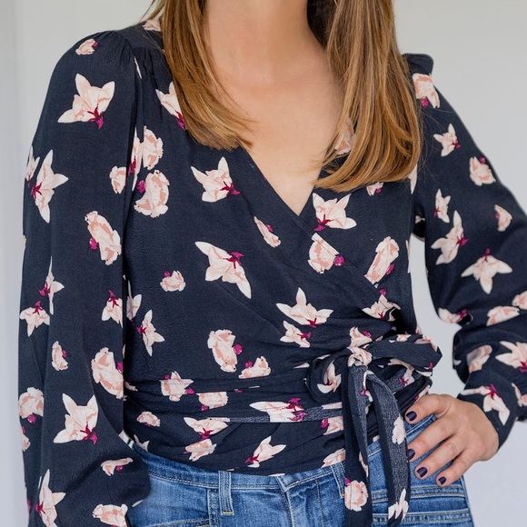 Ba&sh wrap top - Picture 7 of 9